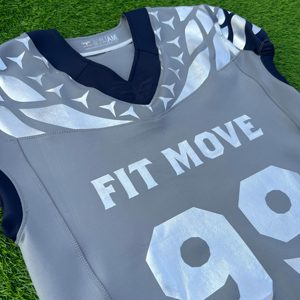 เสื้อฟุตบอลอเมริกันคุณภาพพรีเมียมสำหรับผู้ใหญ่ ดีไซน์ทันสมัย ตัดเย็บพอดีตัว เนื้อผ้านุ่มสบาย รับผลิตแบบ OEM - Product Image 5