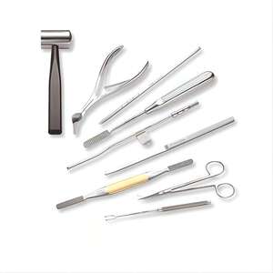 Juego de Instrumentos Quirúrgicos de Otorrinolaringología con Certificación CE, Acero Inoxidable, Clase II, Cirugía General, por Dentavex - Product Image 1