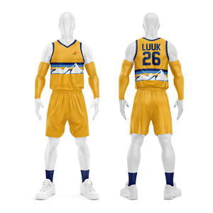 Latest Basketball Kit Custom Neck Style Jersey and Shorts Set Sublimation Printed Teamwear All Seasons Wholesale Supply - Product Image 6