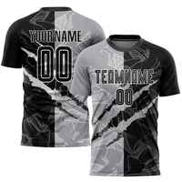 Jersey Sepak Bola Amerika Desain Baru Dapat Disesuaikan Semua Nomor Tim Bahan Bernapas Cepat Kering Ukuran Besar Bernilai Tinggi Kualitas Premium Unisex