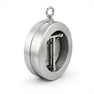 Clapet anti-retour à disque de type wafer SS304, double plaque, haute performance, haute température, manuel, avec joint en PTFE, 2 pouces - Product Image 1