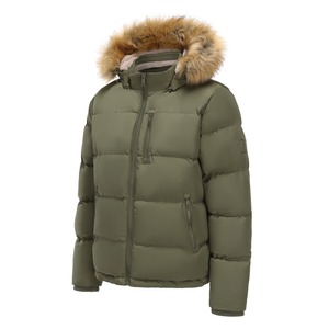 OEM Production Men's Thick Cotton <b>Hooded</b> Parka Supplier for Bulk Apparel Manufacturing 2026 - Product Image 3