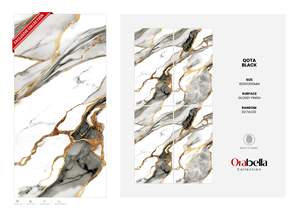 กระเบื้องพอร์ซเลนโมเดิร์น Architect Choice ขนาด 60x120 ซม. 600x1200 มม. 24x48 นิ้ว ผิวมันเงา ขนาดใหญ่พิเศษ คุณภาพพรีเมียม สำหรับตกแต่งภายใน - Product Image 2