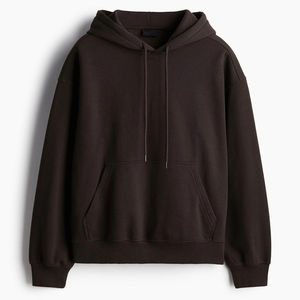 เสื้อฮู้ดดี้บล็อกสีสำหรับผู้ชาย เสื้อสวมหัวมีฮู้ด ผ้าฝ้ายขนแกะ สไตล์ลำลอง สตรีทแวร์ รับผลิตตามแบบ OEM - Product Image 1