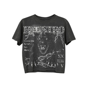 Camiseta Oversize de Cuello Redondo de Fibra de Bambú, Camisetas con Estampado Desgastado y Decolorado por el Sol, Ropa para Hombre, Diseño en Blanco OEM ODM PERSONALIZADO - Product Image 6