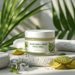 Gel Visage Naturel Apaisant et Hydratant Anti-Acné à l'Aloe Vera et au Neem – Soin de la Peau – Marque Privée OEM ODM pour Tous Types de Peau - Product Image 1