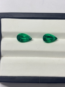 Pérolles de culture colombiennes en gros, taillées en facettes, pierres précieuses en vrac pour la fabrication de bijoux, boucles d'oreilles, colliers, 8x14mm - Product Image 5