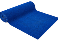 Venta caliente 3G MAT Alfombra al aire libre Alfombra de bobina de PVC para uso en automóvil Fácil de cortar a medida Lavable Hecho a máquina