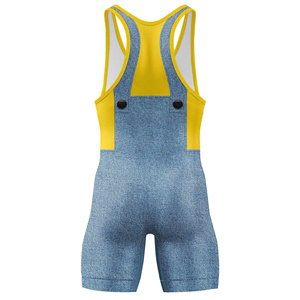 Ropa Deportiva, Singlets de Lucha Sublimados, Ropa de Fitness Reversible y Transpirable, Singlets Unisex para Gimnasio, Corte Bajo, Tallas Grandes - Product Image 5