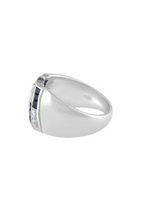 แหวนเพชรและมรกตเงินแท้ 92.5 รุ่น KLSR-11429 - Product Image 4