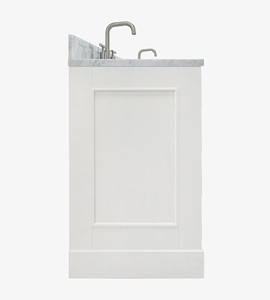 Meuble de salle de bain sur mesure Mary 73 pouces avec double vasque, 3 options de finition, fabricant OEM Vietnamien - Product Image 3