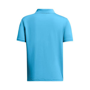 เสื้อโปโลผู้ชาย OEM สกรีนโลโก้ได้ ผ้าคอตตอน 100% ยับยาก ระบายอากาศดี ลายเรียบ สำหรับฤดูร้อน ผลิตจากผ้าถัก  ขั้นต่ำในการสั่งซื้อน้อย แขนสั้น - Product Image 5