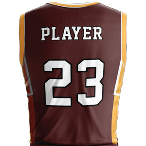 Ensemble de sport en gros respirant pour hommes, maillot personnalisable avec logo gratuit pour uniforme adulte, tenue de basketball, maillot de basketball - Product Image 4