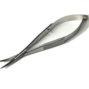 Ciseaux à sourcils ergonomiques de précision antistatiques à pointe fine, en acier inoxydable de haute qualité, design unique - Product Image 2