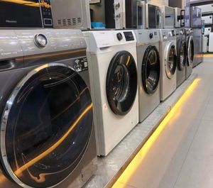 Lave-linge séchant combiné à chargement frontal entièrement automatique pour la maison et l'hôtel - Product Image 1