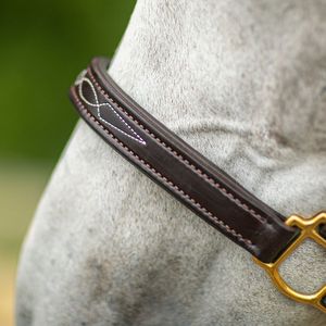 DIRECT FACTORY HORSE HALTER LEATHER SOFT ADJUSTABLE GENUINE LEATHER HORSE HALTER STAINLESS STEEL <b>HARDWARE</b> Stainless - Product Image 4