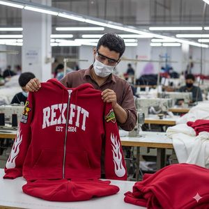 Fabricant de premier plan, prix raisonnables, sweats à capuche fabriqués directement en usine, en tissu molletonné épais de haute qualité, sweats à capuche surdimensionnés avec fermeture éclair - Product Image 6