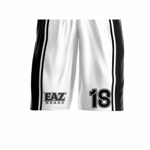 Ensemble de maillots de basket-ball pour équipe, vêtements de sport respirants à séchage rapide avec impression personnalisée du logo, du nom et du numéro, fabrication sur mesure - Product Image 2