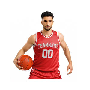 ชุดบาสเก็ตบอลคุณภาพสูง ระบายอากาศได้ดี ออกแบบได้ตามต้องการ ชุดฤดูร้อนในราคาโรงงาน รับผลิตตามขนาด OEM - Product Image 2