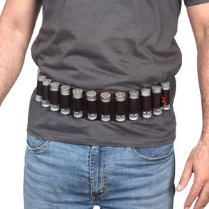 Cinturón Bandolier de Cuero Vacuno con Correa para Munición de Alta Resistencia, Impermeable, con Correa de Hombro Arqueada para GPS y Panel Solar - Product Image 1