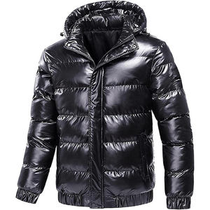 Custom High Quality Mens Puffer <b>Jacket</b> <b>Packable</b> Lightweight Bubble <b>Jacket</b> Quilted Warm Winter Coat for Outdoor - Product Image 4