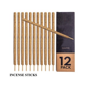 Varillas de incienso Masala de 9 pulgadas más vendidas, fragancia de riqueza Natural, aromaterapia, difusa, caja plana de la India, embalaje de 15 gramos de fibra - Product Image 1
