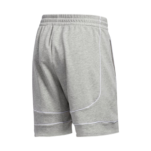 <b>Classic</b> 100% Cotton Solid Canvas Mid Shorts for Men with Modern Slim Fit Elastic Waist Anti-Wrinkle Formal Style - Product Image 2