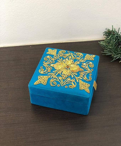 Embroidery <b>Gift</b> <b>Box</b> Affordable Price Handmade Decorative <b>Gift</b> <b>Box</b> for Jewelry Storage Wedding <b>Gifts</b> and Special Occasions - Product Image 4