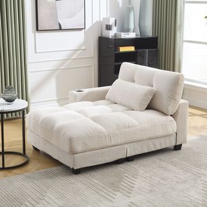 UNITED WE WIN Poltrona Chaise Longue Oversize, Divano Cloud Confortevole, Comodo Divano Letto - Product Image 5