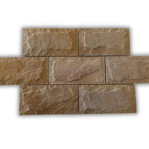 Panneaux de placage en pierre Olive Crest Butch Finish, feuilles de pierre naturelle flexibles pour revêtement mural, utilisation extérieure et intérieure - Product Image 1