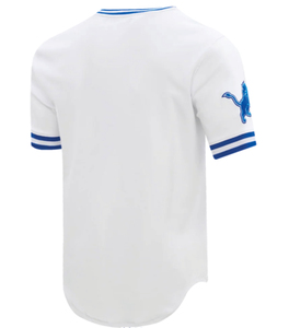 Camiseta de Béisbol Blanca de Detroit, Unisex, Manga Corta, Cuello Redondo, Corte Holgado, 100% Algodón, Transpirable, Diseño Sólido - Product Image 3