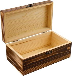 VINTAGE STYLE WOODEN NATURAL UNIQUE GIFT <b>BOX</b> Jewellery Storage <b>Box</b> Cosmetic <b>Box</b> for Christmas Decoration - Product Image 6