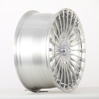 Rines de Aleación para Automóvil de 21, 22 y 23 Pulgadas, 5x112, Completamente Pulidos, en Oferta, Rines Forjados Multirradio para Lamborghini Temerario Maybach GLS