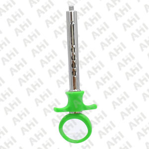 Jeringa de Anestesia Manual de Acero Inoxidable Dental, Empuñadura Ergonómica, Certificación CE Clase II, Reutilizable, Uso Profesional - Product Image 2