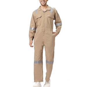 Combinaison de sécurité mécanique légère haute visibilité, vêtement de travail réfléchissant, tenue utilitaire, vêtements pour entrepreneur industriel - Product Image 1