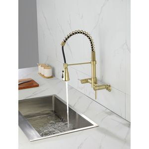 Rubinetto da Cucina a Parete con 3 Funzioni, Design a Ponte per Cucine - Product Image 2