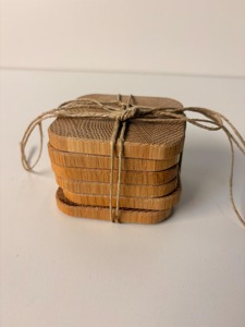 High Quality Wooden <b>Coasters</b> Classic Style Mango Wood Acacia <b>Coasters</b> for Home Office Kitchen <b>Beer</b> Mats & Pads for Housewarming - Product Image 3
