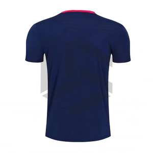 Customize Sublimated <b>Polyester</b> Breathable Quick Dry 2026 Black Knitted Football Soccer Jerseys Sports <b>T</b> <b>Shirt</b> Football Jersey - Product Image 2