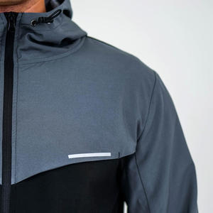 Conjunto de Chaqueta y Pantalones Deportivos Unisex, Cortavientos, Personalizable, Color Sólido, Impermeable, para Correr y Senderismo al Aire Libre - Product Image 2