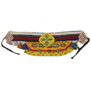 Cinturón Vintage para Danza del Vientre, Cinturón Tradicional Afgano, Kuchi Tribal, BB076A, Banjara Antigua, Cinturones con Cuentas Hechos a Mano, Vintage Real - Product Image 1
