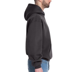 Custom Heavyweight Oversized Hoodie <b>Men</b> 500 GSM Cotton Fleece Blank <b>Pullover</b> Streetwear OEM ODM Wholesale Wear - Product Image 4