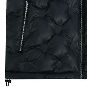 New Winter <b>Men</b> Black Puffer Vest Custom Logo High Quality <b>Warm</b> Sleeveless <b>Jacket</b> - Product Image 4