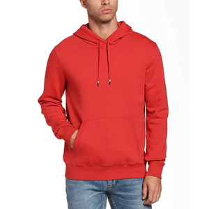 Sudadera con Capucha de Felpa CVC Suave para Hombre, Etiqueta Desprendible, Mezcla Premium, Sudaderas Personalizadas al por Mayor - Product Image 1