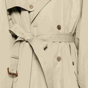 Gabardina de Hombre con Logotipo Personalizado, de Alta Calidad, Estilo Clásico Largo y Lujoso, Doble Botonadura, 100% Poliéster - Product Image 5