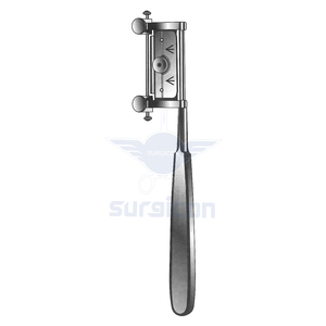 Dermatome argenté 19 cm / 7-1/2 pouces en acier inoxydable, instrument chirurgical pour greffe cutanée et prélèvement cutané de précision en chirurgie plastique - Product Image 1