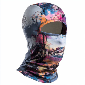 Cagoule de ski tendance, cagoule de cyclisme respirante en soie glacée, cagoule de moto, masque facial de sport, protection du cou - Product Image 4