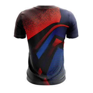 Maillot d'e-sport personnalisé, T-shirt de gaming à transfert thermique, séchage rapide, écologique, respirant, en polyester, uniforme d'équipe, logo OEM imprimé - Product Image 2