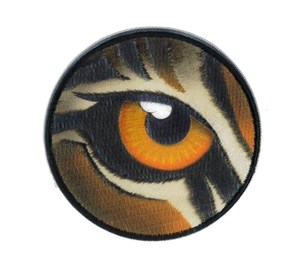 Ecussons de broderie par sublimation avec bord découpé au laser - Product Image 1