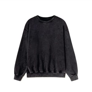 Sudadera al por mayor transpirable con logo personalizado, de secado rápido para hombre y mujer, tela cómoda, MOQ bajo, tallas grandes, hombro caído - Product Image 1