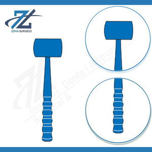Martillo Quirúrgico Manual de Acetal Azul, Acero Inoxidable, 240mm, 340g, Extremo Vertical, Instrumentos Reutilizables, Certificado CE, Alta Calidad ZOHA - Product Image 3